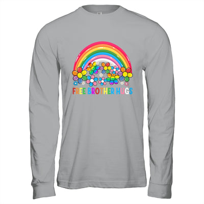 Free Brother Hugs LGBT Gay Lesbian Transgender Pride Rainbow Shirt & Hoodie | siriusteestore