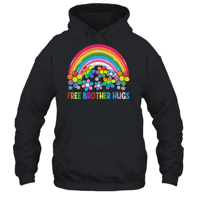 Free Brother Hugs LGBT Gay Lesbian Transgender Pride Rainbow Shirt & Hoodie | siriusteestore