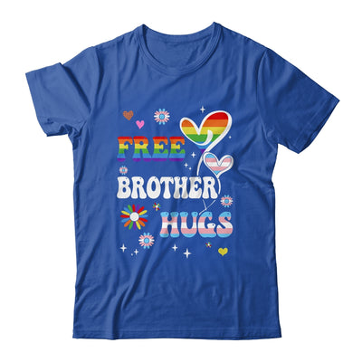 Free Brother Hugs LGBT Gay Pride Transgender Rainbow Flag Shirt & Hoodie | siriusteestore