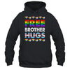 Free Brother Hugs Rainbow LGBTQ Gay Pride Month Proud Ally Shirt & Hoodie | siriusteestore