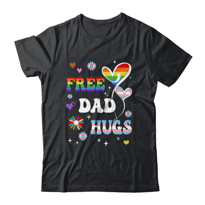 Free Dad Hugs LGBT Gay Pride Transgender Rainbow Flag Shirt & Hoodie | siriusteestore