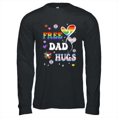 Free Dad Hugs LGBT Gay Pride Transgender Rainbow Flag Shirt & Hoodie | siriusteestore
