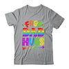 Free Dad Hugs Rainbow LGBT Lesbian Gay Pride Trans Retro Shirt & Hoodie | siriusteestore