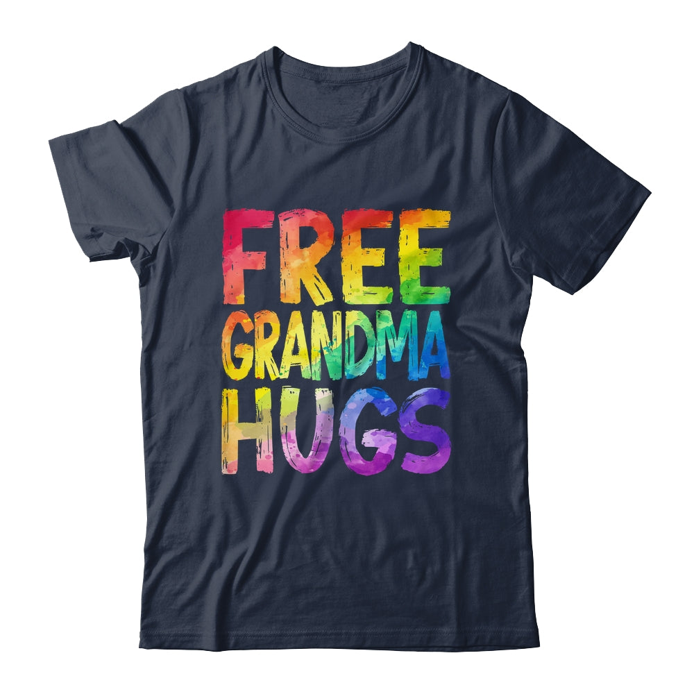 Free Grandma Hugs LGBT Pride LGBTQ Lesbian Gay Rainbow Shirt & Tank Top | siriusteestore