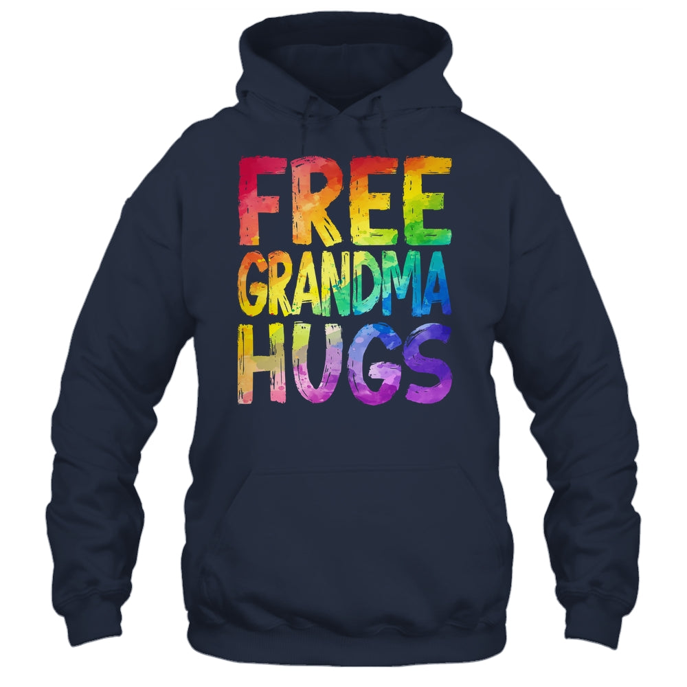 Free Grandma Hugs LGBT Pride LGBTQ Lesbian Gay Rainbow Shirt & Tank Top | siriusteestore