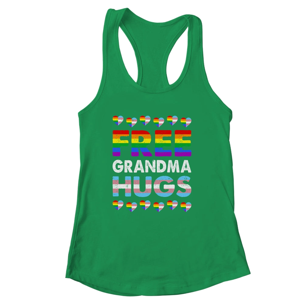 Free Grandma Hugs Rainbow LGBTQ Gay Pride Month Proud Ally Shirt & Tank Top | siriusteestore