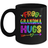 Free Grandma Hugs Rainbow LGBT Lesbian Gay Pride Trans Retro Mug | siriusteestore