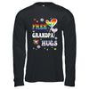Free Grandpa Hugs LGBT Gay Pride Transgender Rainbow Flag Shirt & Hoodie | siriusteestore