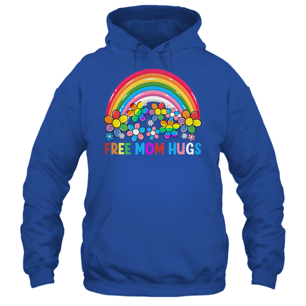 Free Mom Hugs LGBT Gay Lesbian Transgender Pride Rainbow Shirt & Tank Top | siriusteestore