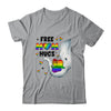 Free Mom Hugs Rainbow Elephant LGBT Pride Month Shirt & Tank Top | siriusteestore