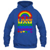 Free Mom Hugs Rainbow LGBT Lesbian Gay Trans Pride Groovy Shirt & Tank Top | siriusteestore