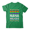 Free Nana Hugs Rainbow LGBTQ Gay Pride Month Proud Ally Shirt & Tank Top | siriusteestore