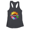 Free Sister Hugs LGBTQ LGBT Pride Daisy Rainbow Flower Shirt & Tank Top | siriusteestore