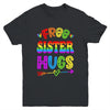 Free Sister Hugs Rainbow LGBT Lesbian Gay Pride Trans Retro Youth Shirt | siriusteestore