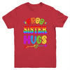 Free Sister Hugs Rainbow LGBT Lesbian Gay Pride Trans Retro Youth Shirt | siriusteestore