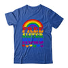 Free Sister Hugs Rainbow LGBT Lesbian Gay Trans Pride Groovy Shirt & Tank Top | siriusteestore