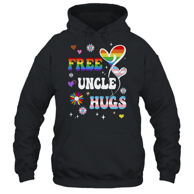 Free Uncle Hugs LGBT Gay Pride Transgender Rainbow Flag Shirt & Hoodie | siriusteestore