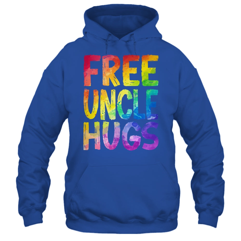Free Uncle Hugs LGBT Pride LGBTQ Lesbian Gay Rainbow Shirt & Hoodie | siriusteestore