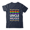 Free Uncle Hugs Rainbow LGBTQ Gay Pride Month Proud Ally Shirt & Hoodie | siriusteestore