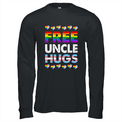 Free Uncle Hugs Rainbow LGBTQ Gay Pride Month Proud Ally Shirt & Hoodie | siriusteestore