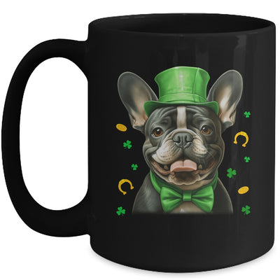 French Bulldog St Patricks Day Leprechaun Shamrock Irish Mug | siriusteestore