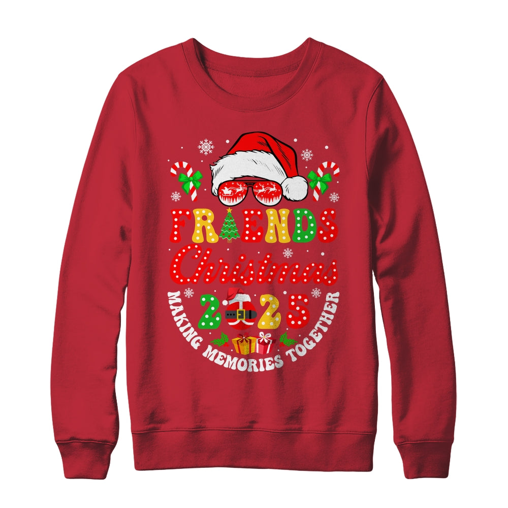 Friends Christmas 2025 Christmas Squad Xmas Matching Group Shirt & Sweatshirt | siriusteestore