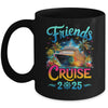 Friends Cruise 2025 Cruise Squad 2025 Funny Friend Group Mug | siriusteestore