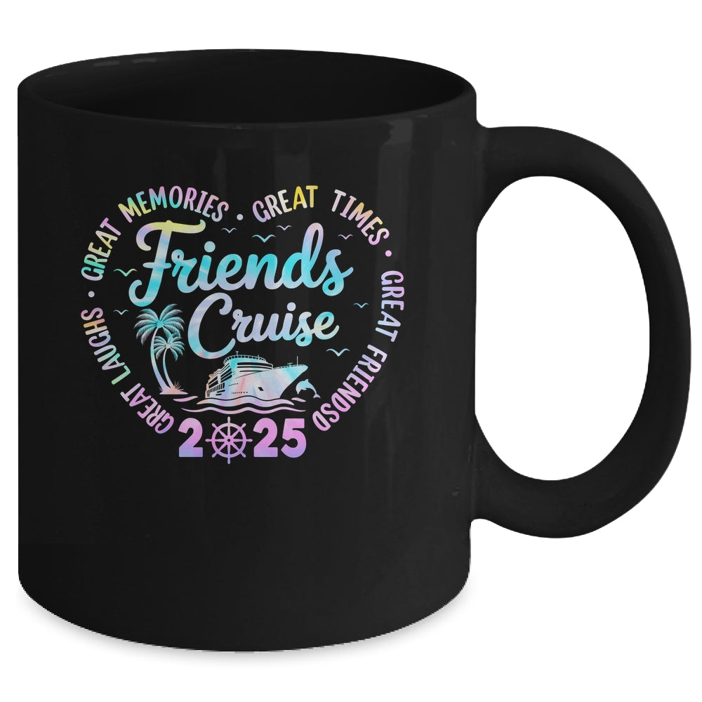 Friends Cruise 2025 Matching Group Vacation Trip Cruising Mug | siriusteestore