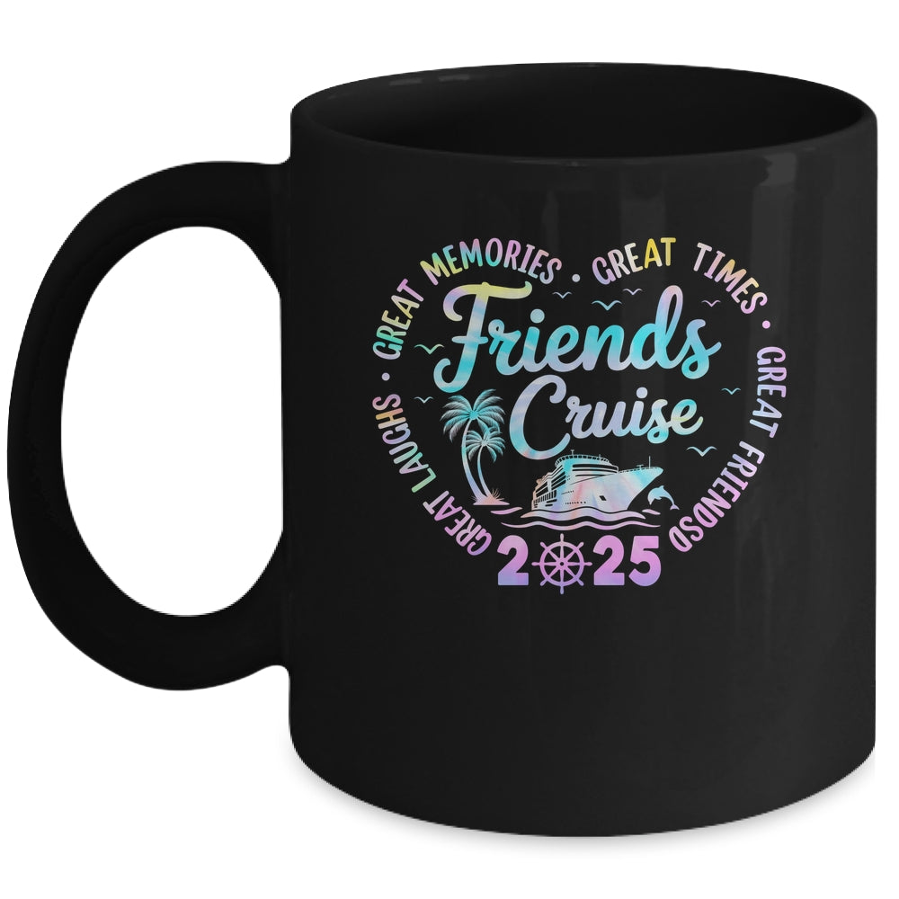 Friends Cruise 2025 Matching Group Vacation Trip Cruising Mug | siriusteestore