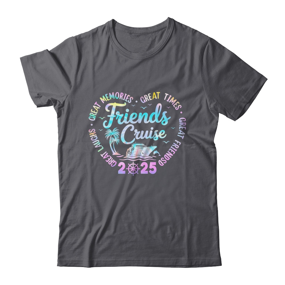 Friends Cruise 2025 Matching Group Vacation Trip Cruising Shirt & Tank Top | siriusteestore
