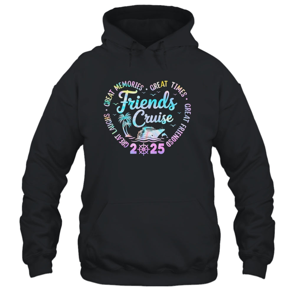 Friends Cruise 2025 Matching Group Vacation Trip Cruising Shirt & Tank Top | siriusteestore