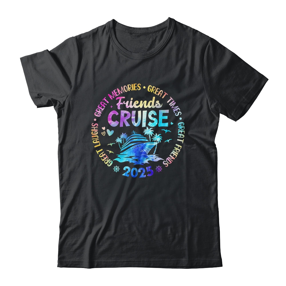 Friends Cruise 2025 Vacation Trip Cruising Friends Matching Shirt & Tank Top | siriusteestore