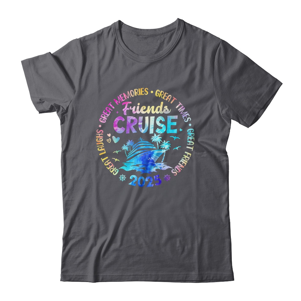 Friends Cruise 2025 Vacation Trip Cruising Friends Matching Shirt & Tank Top | siriusteestore