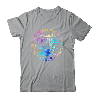 Friends Cruise 2025 Vacation Trip Cruising Friends Matching Shirt & Tank Top | siriusteestore