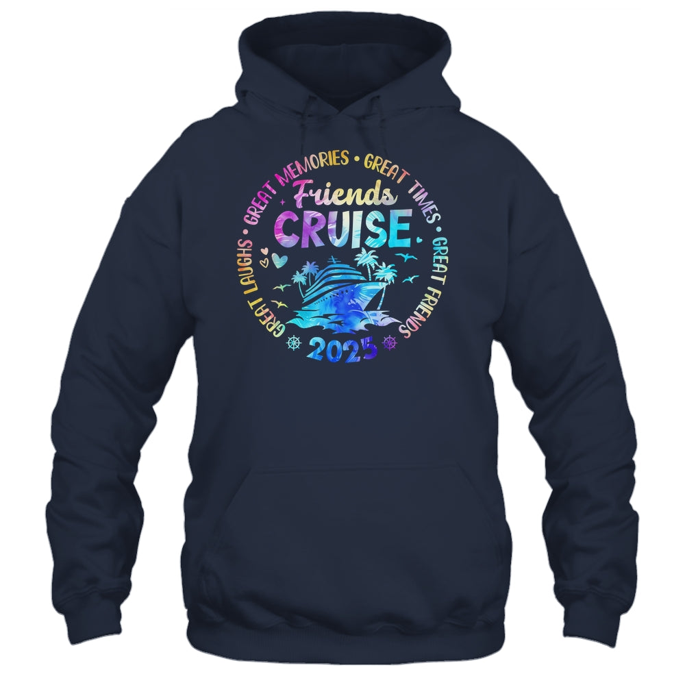 Friends Cruise 2025 Vacation Trip Cruising Friends Matching Shirt & Tank Top | siriusteestore