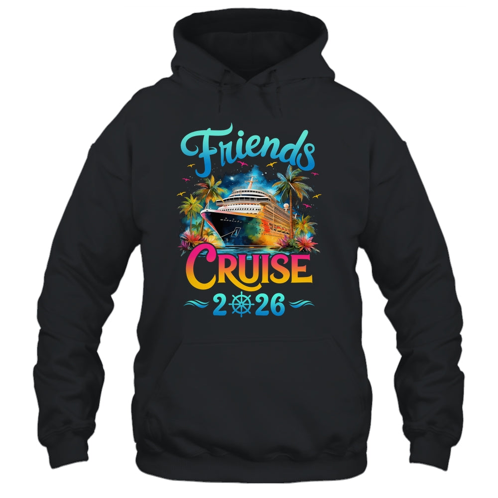 Friends Cruise 2026 Cruise Squad 2026 Funny Friend Group Shirt & Tank Top | siriusteestore