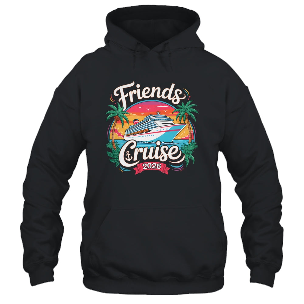 Friends Cruise 2026 Cruise Squad 2026 Matching Friend Group Shirt & Tank Top | siriusteestore