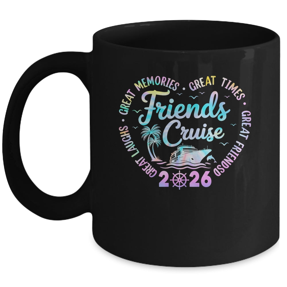Friends Cruise 2026 Matching Group Vacation Trip Cruising Mug | siriusteestore