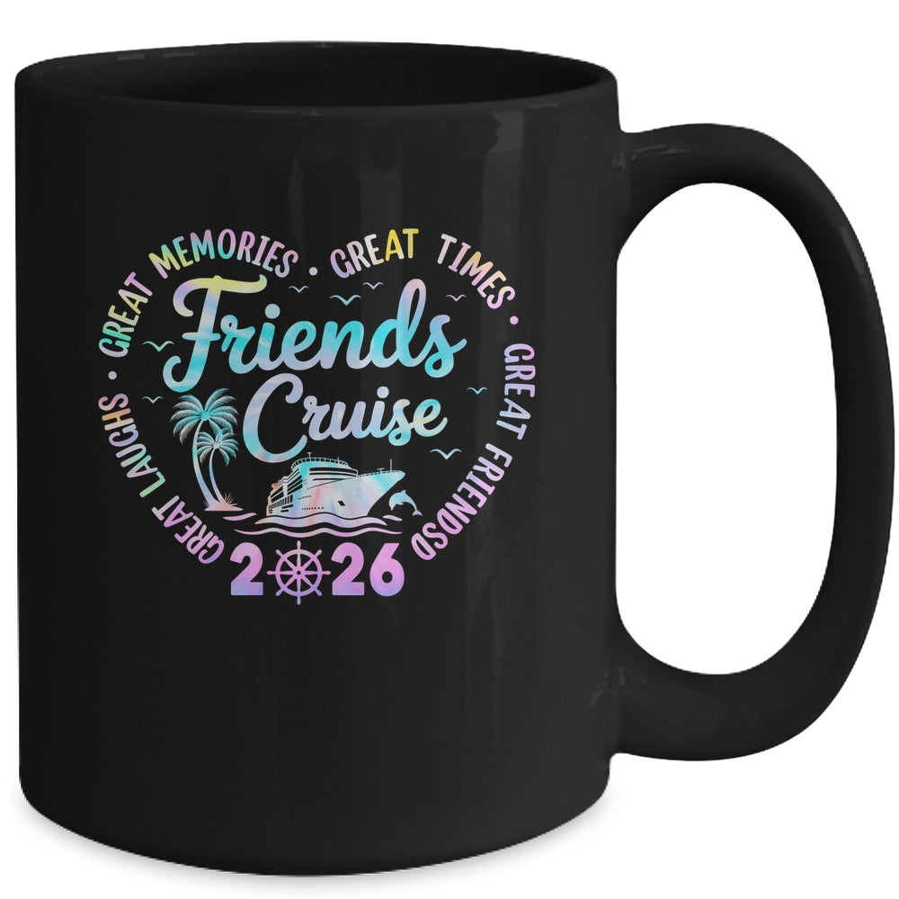 Friends Cruise 2026 Matching Group Vacation Trip Cruising Mug | siriusteestore