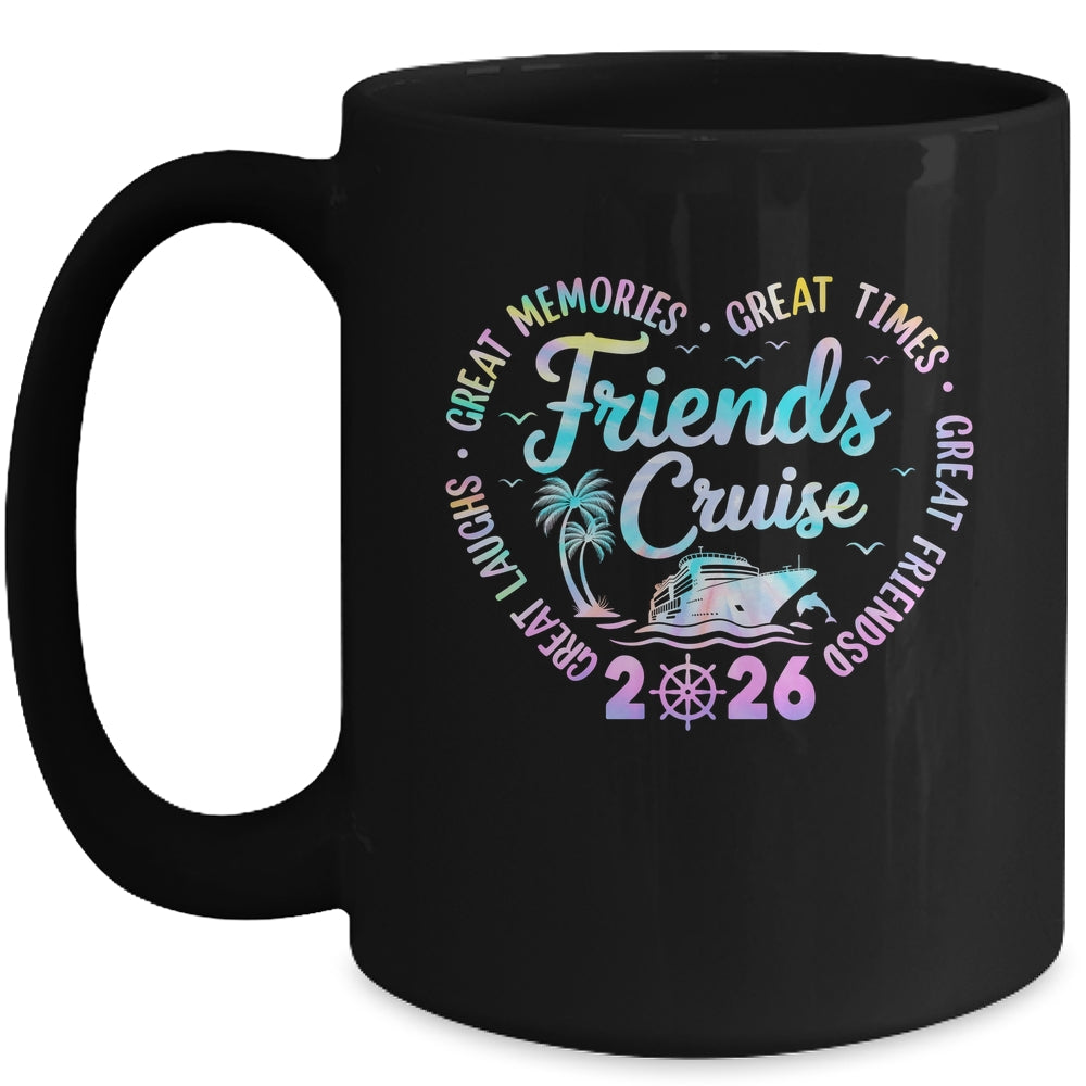 Friends Cruise 2026 Matching Group Vacation Trip Cruising Mug | siriusteestore