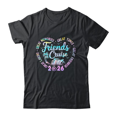 Friends Cruise 2026 Matching Group Vacation Trip Cruising Shirt & Tank Top | siriusteestore