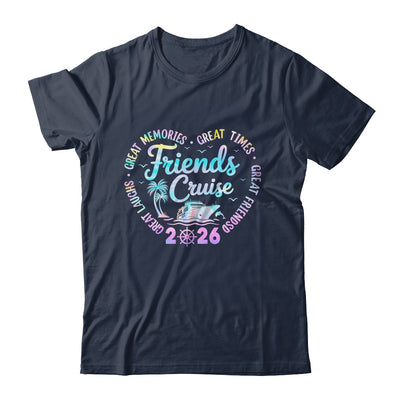 Friends Cruise 2026 Matching Group Vacation Trip Cruising Shirt & Tank Top | siriusteestore