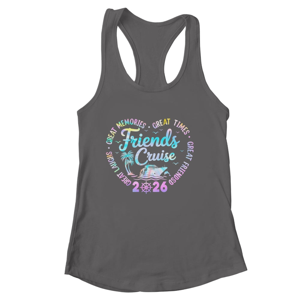 Friends Cruise 2026 Matching Group Vacation Trip Cruising Shirt & Tank Top | siriusteestore