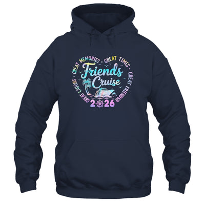 Friends Cruise 2026 Matching Group Vacation Trip Cruising Shirt & Tank Top | siriusteestore