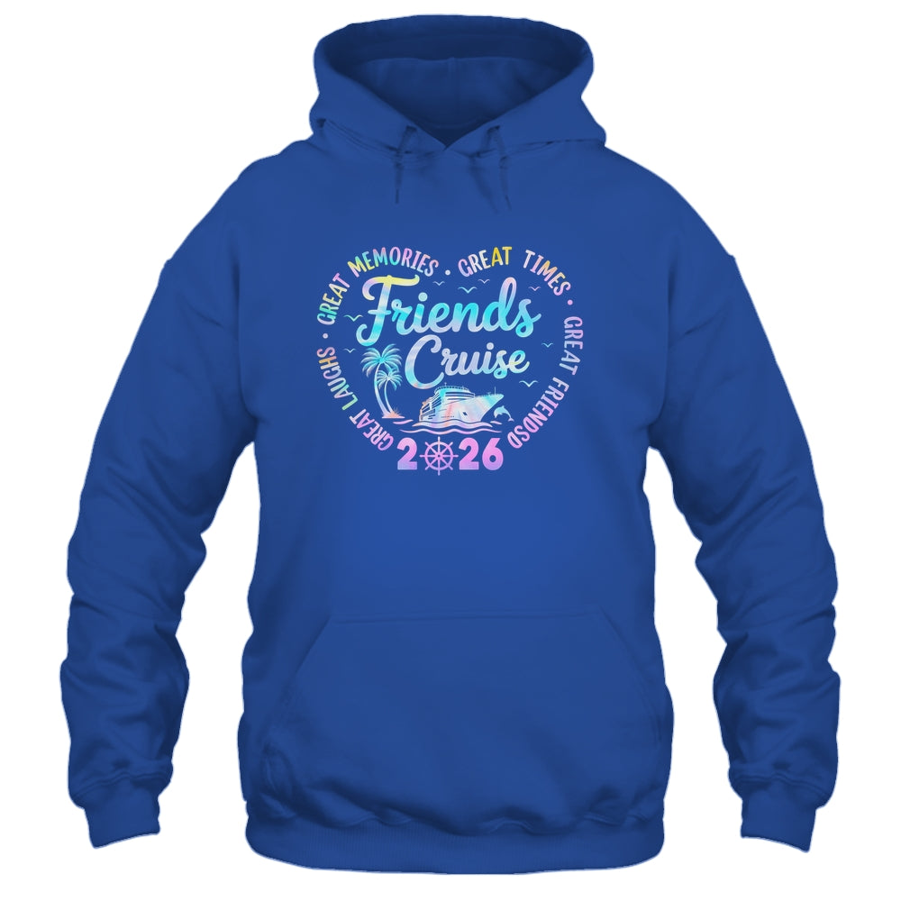 Friends Cruise 2026 Matching Group Vacation Trip Cruising Shirt & Tank Top | siriusteestore