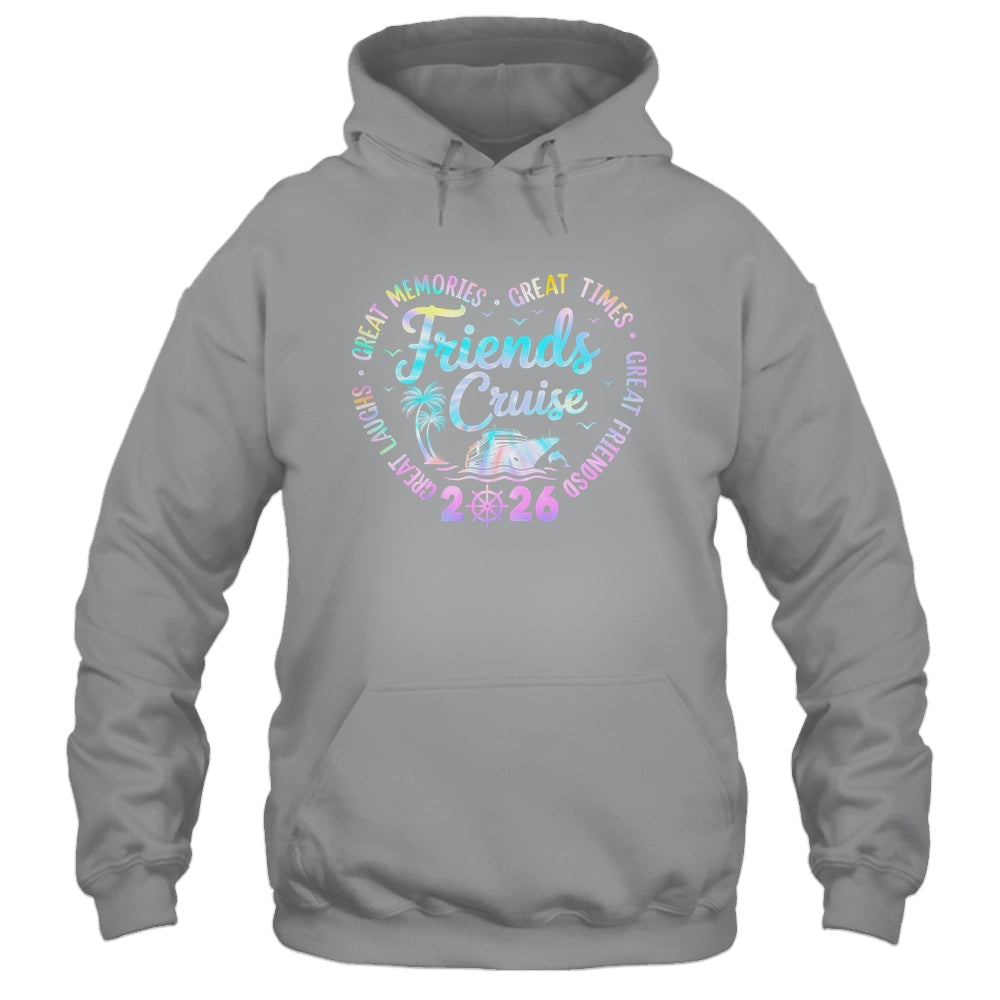 Friends Cruise 2026 Matching Group Vacation Trip Cruising Shirt & Tank Top | siriusteestore