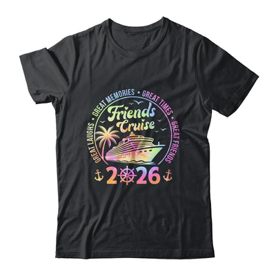 Friends Cruise 2026 Vacation Trip Cruising Friends Matching Shirt & Tank Top | siriusteestore