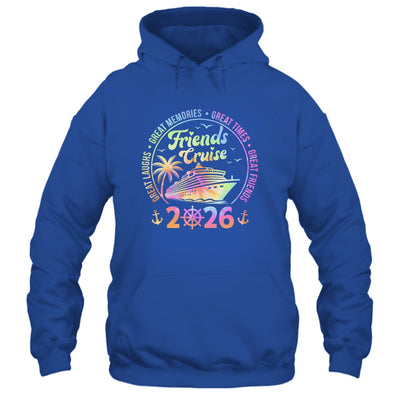 Friends Cruise 2026 Vacation Trip Cruising Friends Matching Shirt & Tank Top | siriusteestore