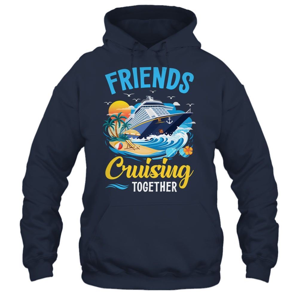 Friends Cruise Vacation Trip Friends Cruising Together 2025 Shirt & Tank Top | siriusteestore