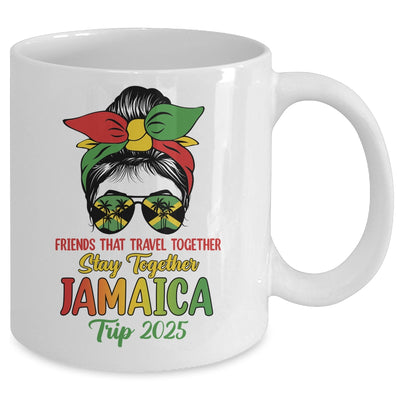 Friends That Travel Together Jamaica Girls Trip 2025 Group Mug | siriusteestore